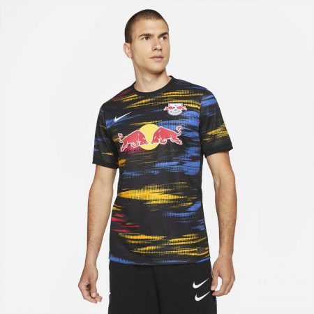 Equipaciones Y Camisetas Nike Hombre | Segunda equipación Stadium RB Leipzig 2021/22 Camiseta de fútbol Negro/Blanco