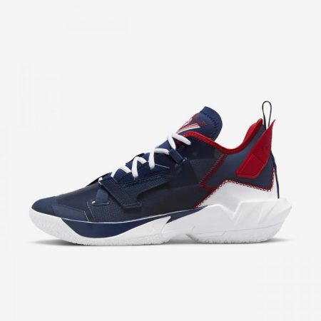 Jordan Zapatillas Nike Hombre | Jordan ‘Why Not?’ Zer0.4 Zapatillas de baloncesto Blue Void/University Red/Blanco