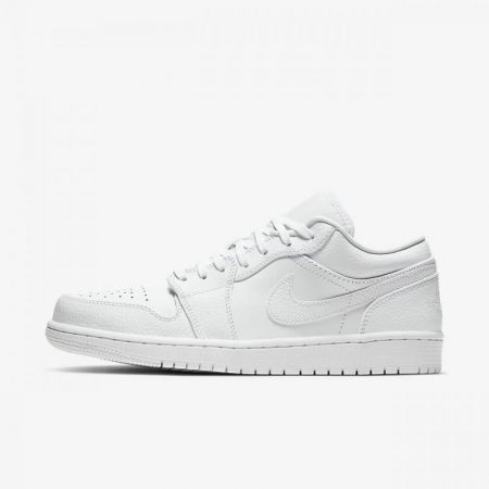 Lifestyle Zapatillas Nike Hombre | Air Jordan 1 Low Zapatillas Blanco/Blanco/Blanco