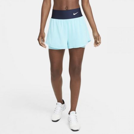 Pantalones Cortos Nike Mujer | NikeCourt Advantage Pantalón corto de tenis Copa/Copa/Obsidian/Blanco
