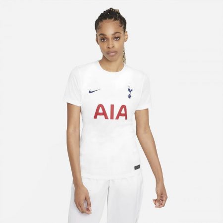 Partes De Arriba Nike Mujer | Primera equipación Stadium Tottenham Hotspur 2021/22 Camiseta de fútbol Blanco/Blanco/Binary Blue