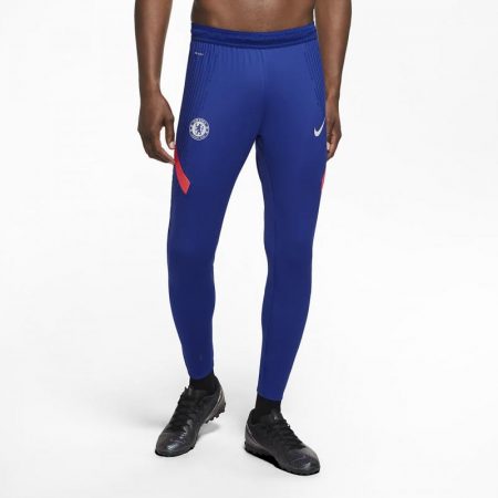 Pantalones Y Mallas Nike Hombre | Chelsea FC VaporKnit Strike Pantalón de fútbol Concord/Ember Glow/Blanco